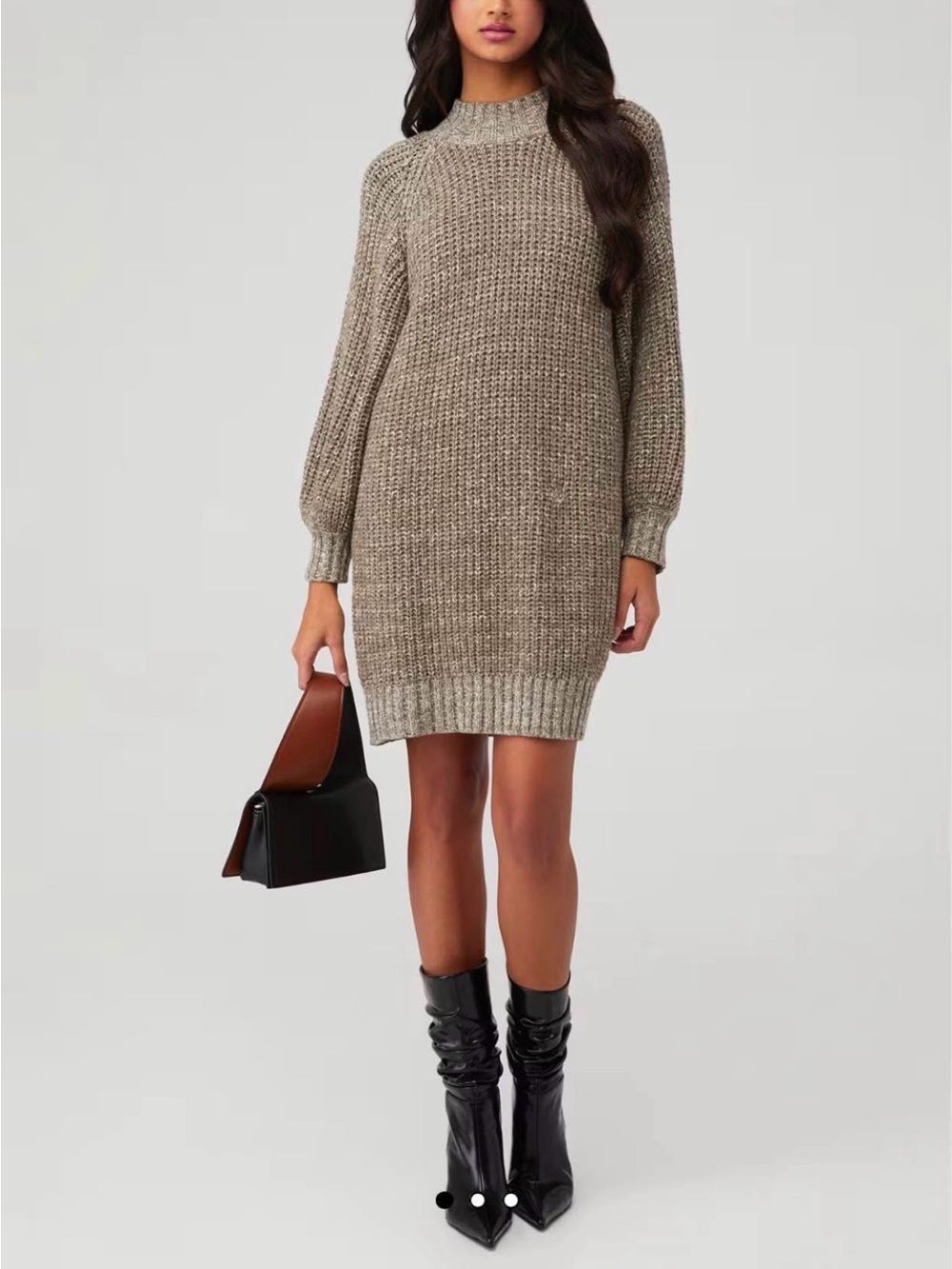 baxter knit dress MINKPINK Turtleneck